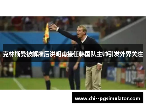 克林斯曼被解雇后洪明甫接任韩国队主帅引发外界关注